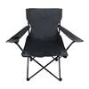 Outdoor Camping Chair Multipurpose Folding Lightweight Strong Bearing Capacity High Back Camping Chair Black Camping