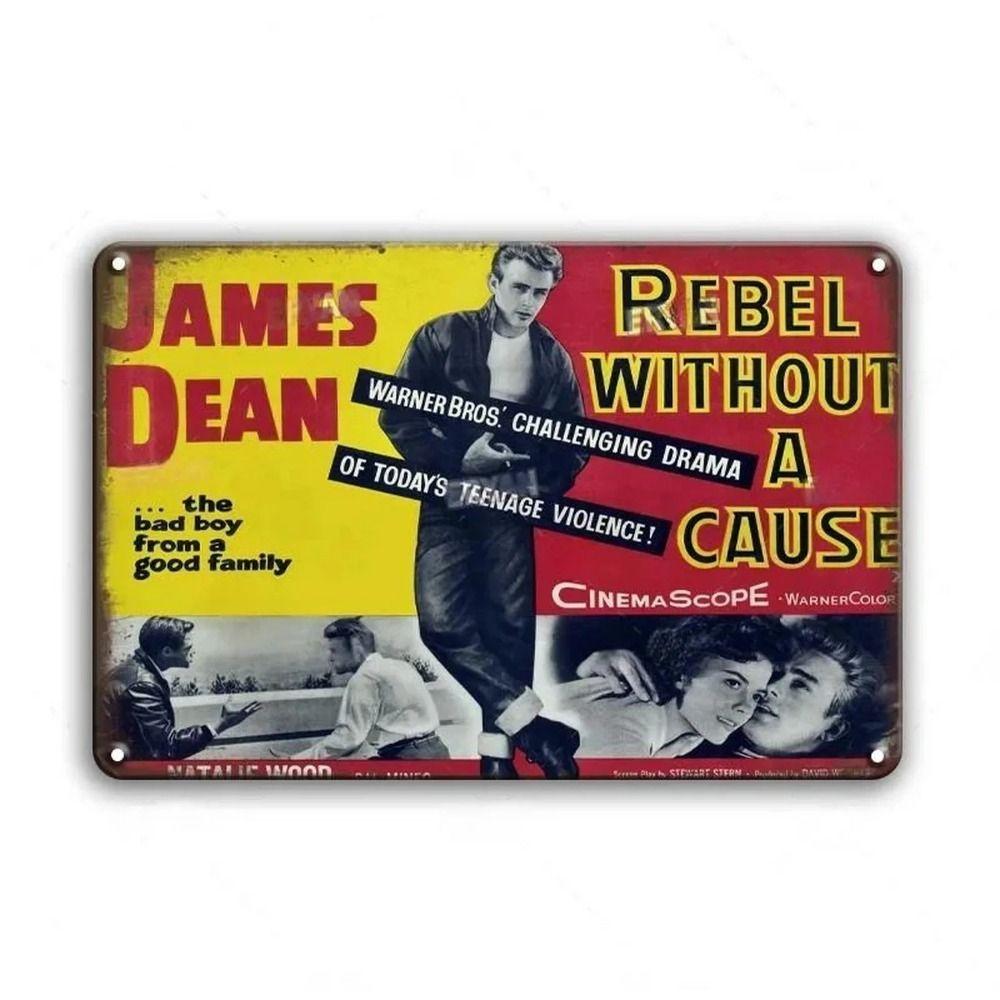 Rock Band Tin Signs, Metal Music Wall Decor 20x30cm