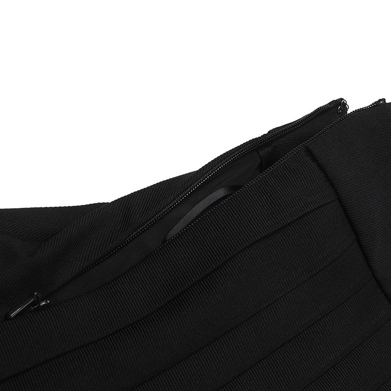 New FILA ORIGINALE Casual Short Skirts Women's Jet Black F11W529318FBK