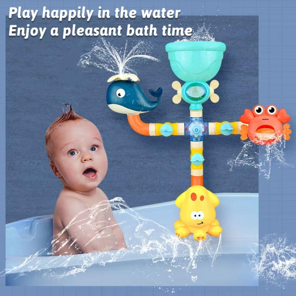 Outdoor Universal Water Wheel Water Toy Educational Ocean Bath Toys  Shower Time