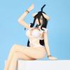 16cm Albedo swimwear PVC Anime Action Figures Model Collection Ornament Anime Cartoon Model Toy Gift In Stock