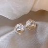 Elegant 2024 Camellia Earrings: Unique Mother-of-Pearl Flower Studs and Dangles for Women