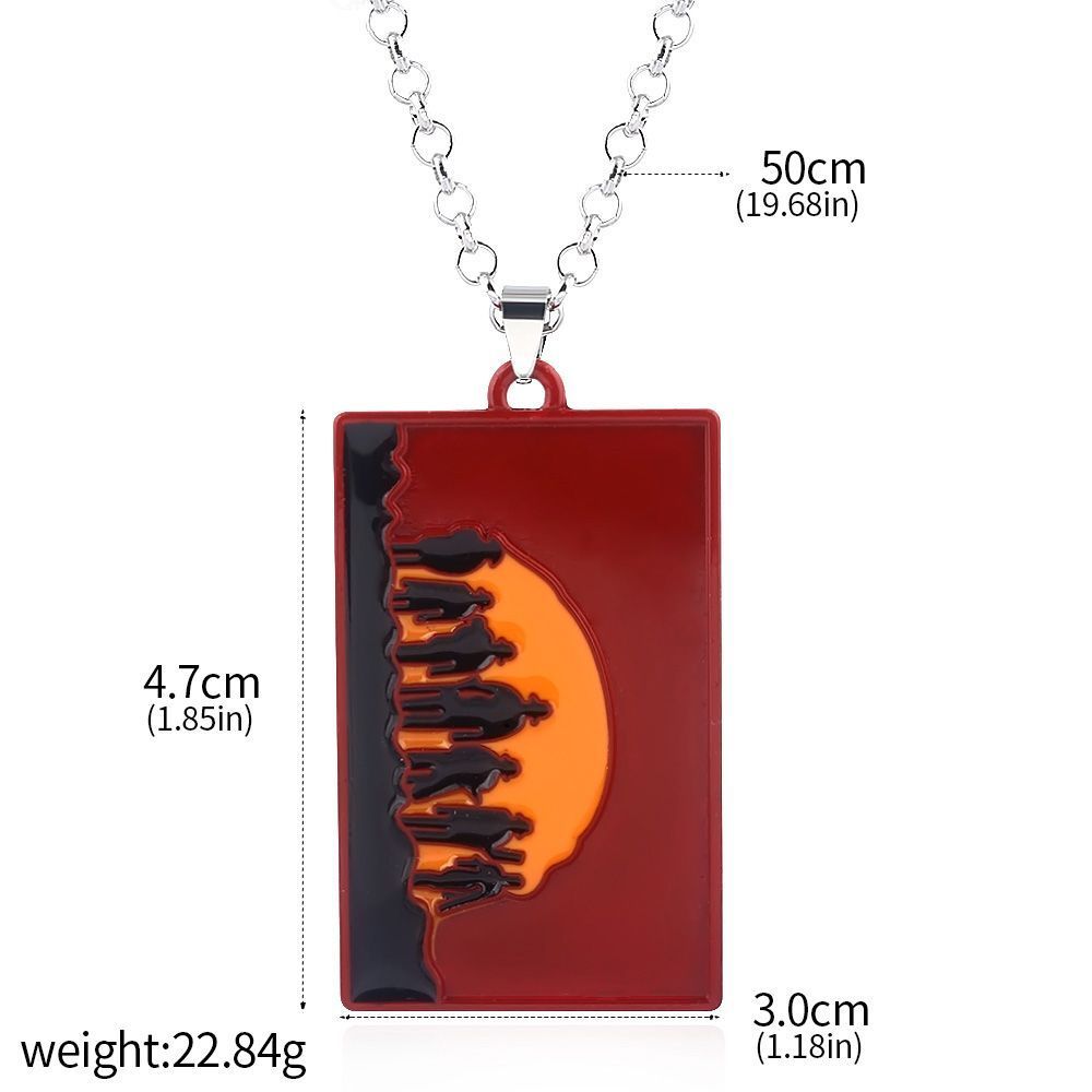 Game RDR2 Arthur Morgan Revolver Keyring Red Dead Redemption 2 Keychain Western Cowboy Fans Gift Cosplay Men Women Bag Jewelry