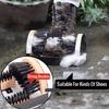 Boot Scraper Brush Multifunctional Snow Mud Brush For Shoes Household Shoe Maintenance Brushes For Rainboots Canvas Shoes
