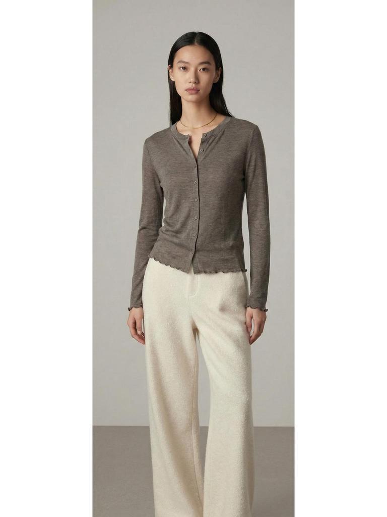 2026 Hangzhou Women's Summer Mulberry Silk Lyocell Cardigan T-shirt: Sun Protection & Body Concealment