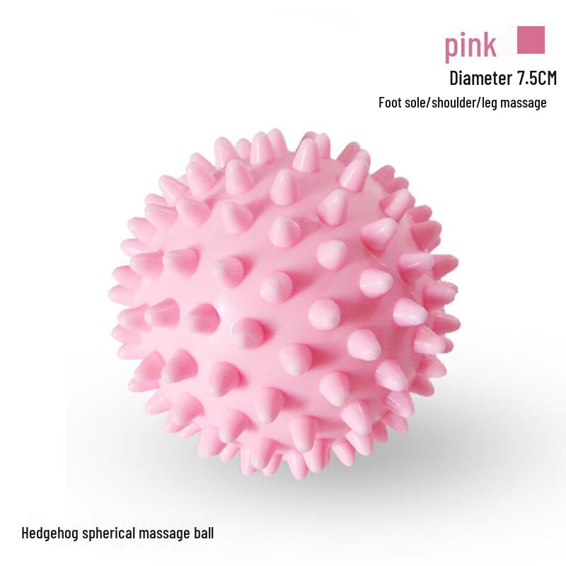 Pink Spiky Fascia Release Massage Ball