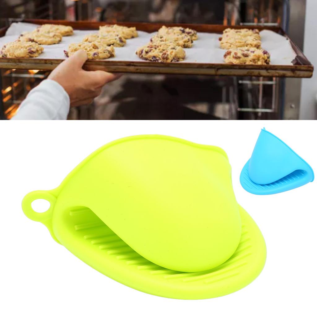 Silicone Cooking Pinch Mitts Heat Resistant Oven Hair Removal Wax Pot Holder Gloves for Kitchen Salo