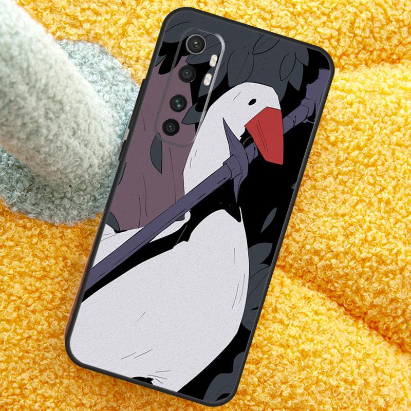 Étui Dessin Animé Oie Drôle Pour Xiaomi 13T 14T 15T 14 15 Ultra 17 Pro Max Coque Pour POCO F8 F7 X7 Pro F5 F6 X5 X6