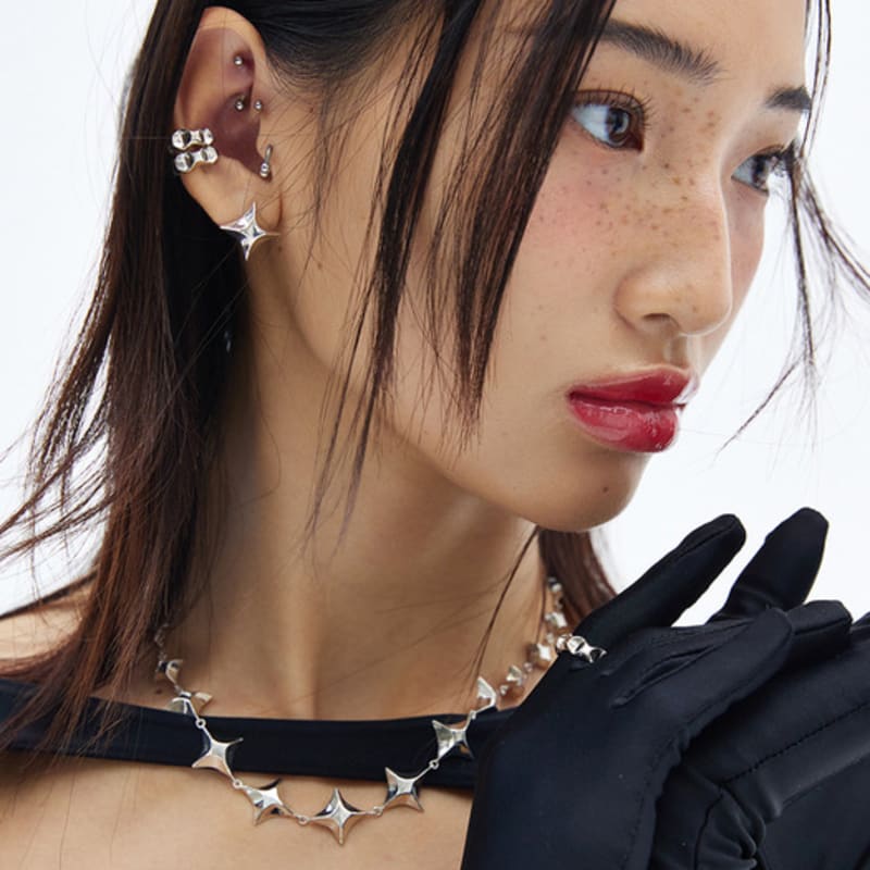 NIMBUS SHINE STAR EAR CUFFS