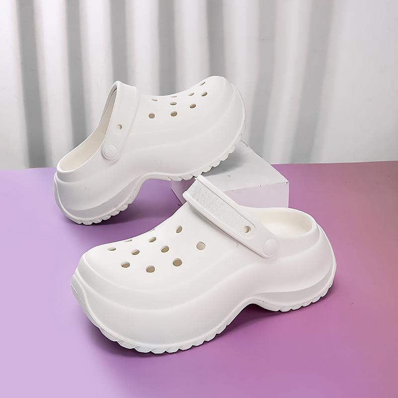 

Модные летние уличные сандалии для женщин, платформа, дышащие, обувь для хайкинга, вода, пляж, мужские сандалии, кемпинг, альпинизм, аква 35-36 белый