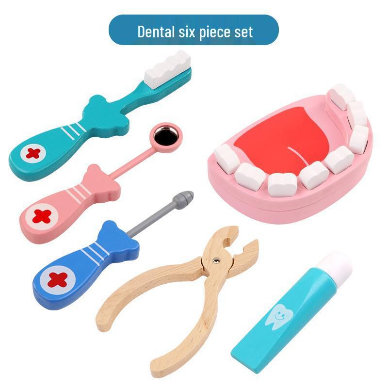 

Wooden Doctor Role-Play Set for Kids