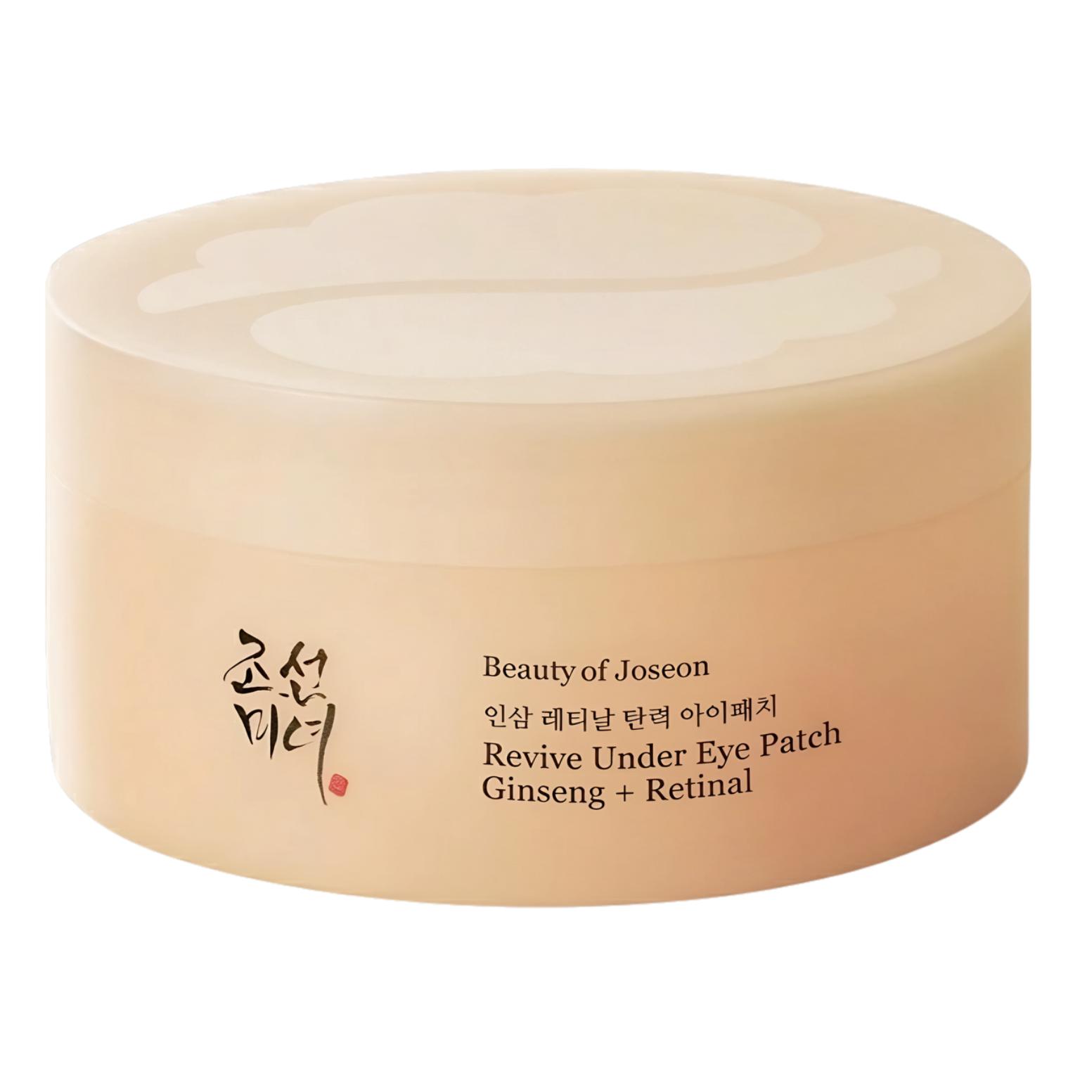 Beauty of Joseon - Revive Augenpads Ginseng + Retinal - Straffende Hydrogel-Augenpads - 60 Stück