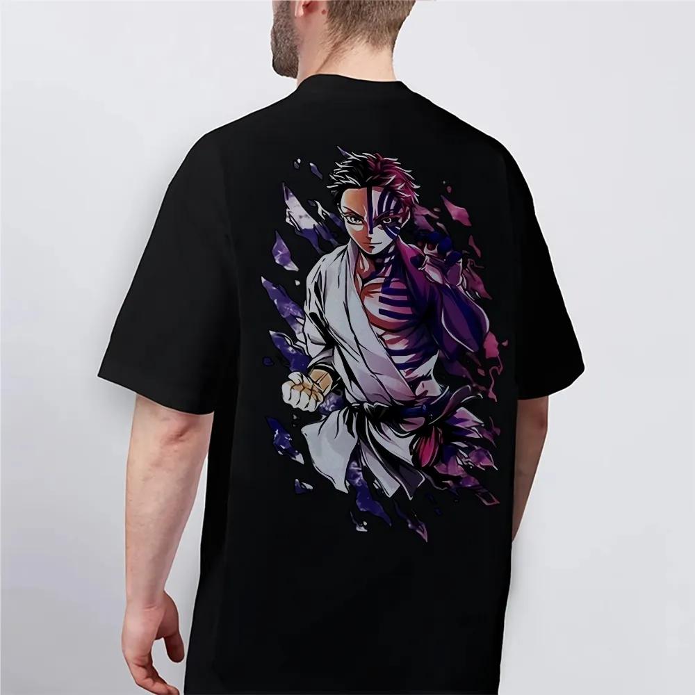 Demon Slayer Japanese Hotblooded Anime Classic Characters Sports Casual Shortsleeved Comfortable Halfsleeved Popular Slayer