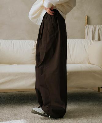 Mallen Unisex Side Seam Pants Brown