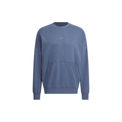 Fustl Sweatshirt With Sleeve Print Men Sweatshirt Gray Blue IM9085