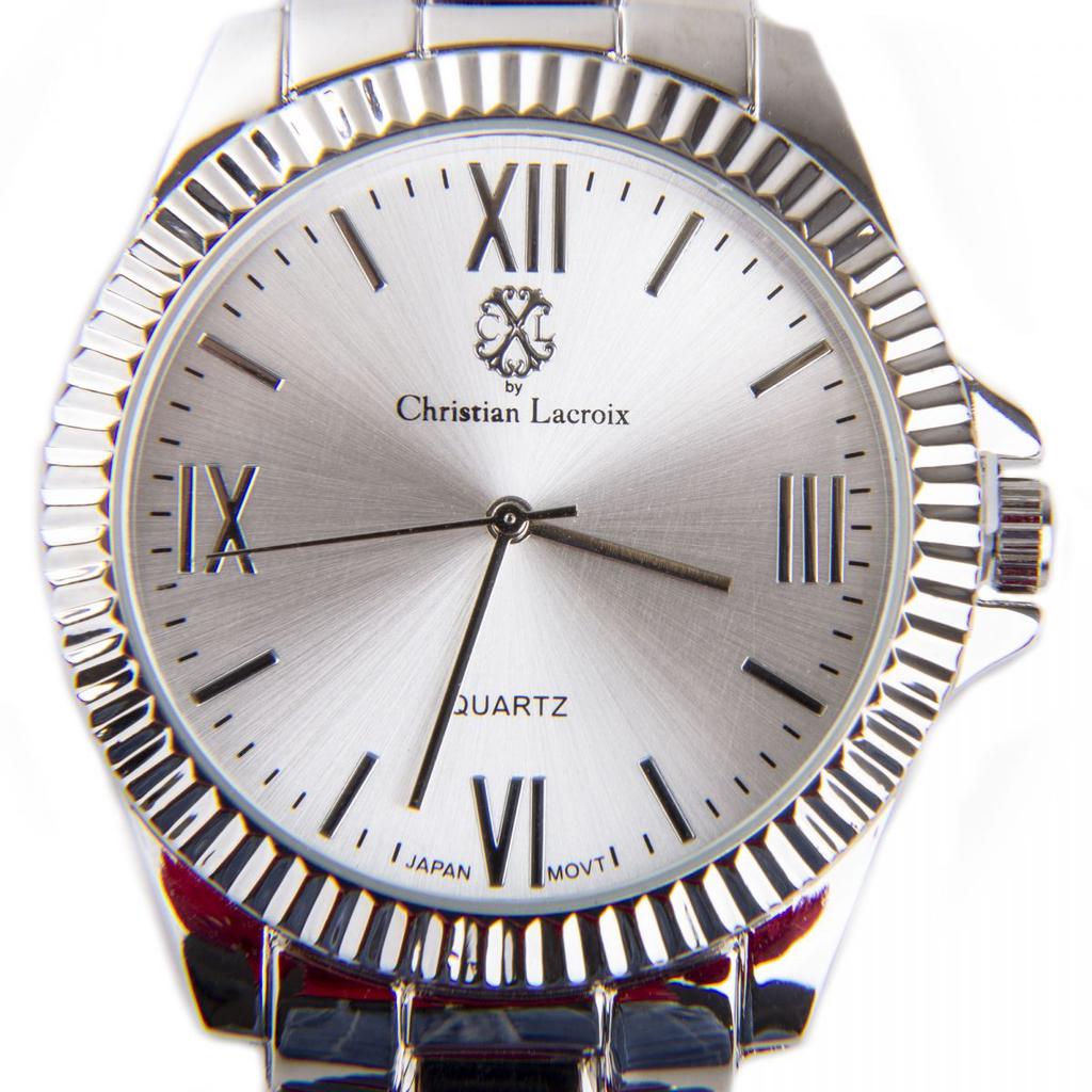 Montre ronde bracelet à maillons Homme CHRISTIAN LACROIX