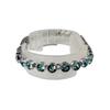 SWAROVSKI Tennis bracelet Rhinestone bracelet Swarovski blue Women Used