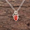 Carnelian Stone 925 Silver Sisters Day Sacral Chakra Engagement Pendant Jewelry PP-56-22