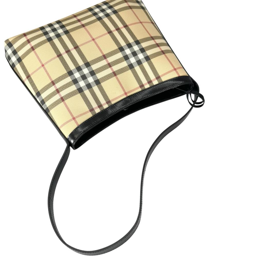 BURBERRY Shoulder Bag black Women Nova Check used