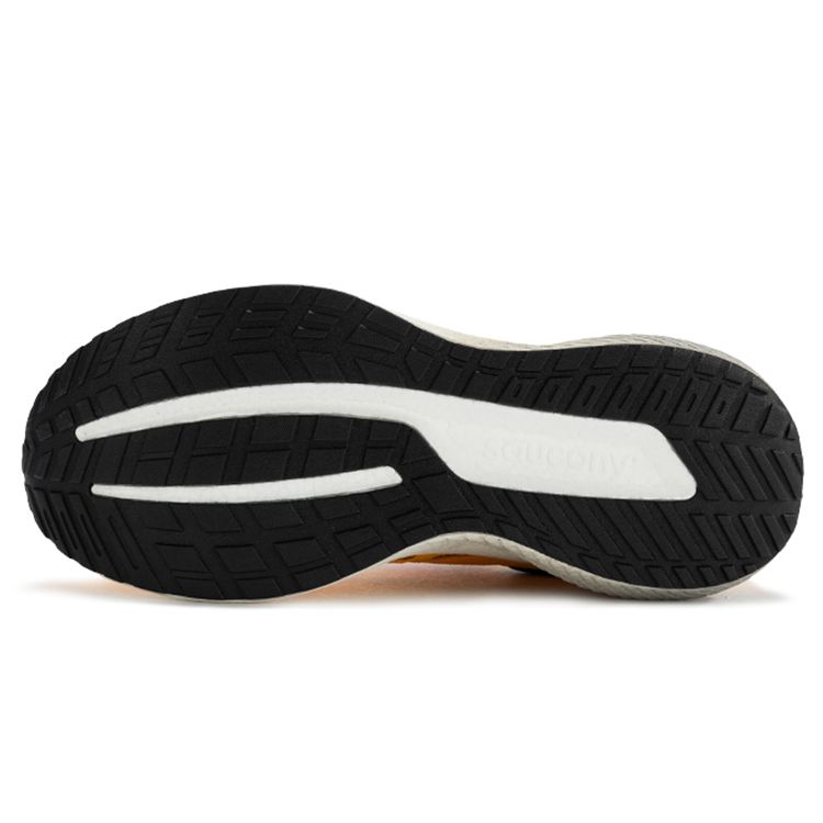 SAUCONY Surge 1 Bico Redondo Cadarço Durável Respirável Cano Baixo Casual Tênis de Corrida Masculino sneaker Preto Amarelo S28179-3