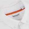 Timberland Slim Fit Oxford Single-Breasted Solid Color Embroidered Comfortable Long Sleeve Shirt Men Shirts White A1WP8-A94