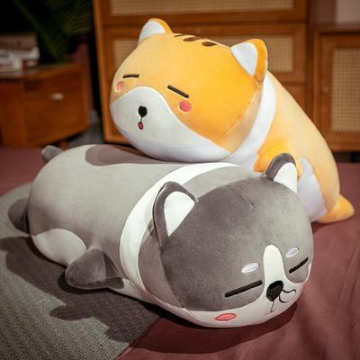 Kawaii Kaninchen Shiba Inu Husky Schwein Katze Plüschtiere Weiches Kissen Sofakissen Kuscheltier Puppen Schönes Geschenk für Mädchen