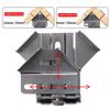 90 Degree Right Angle Clamp 1/2/4Pcs Stainless Steel Carpenter Splicing Quick Clamp Locator Fixed Frame Clamp Woodworking Tools
