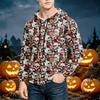 Men's Loose Fit Casual Printed Hoodie with Pocket and Adjustable for Everyday Wear