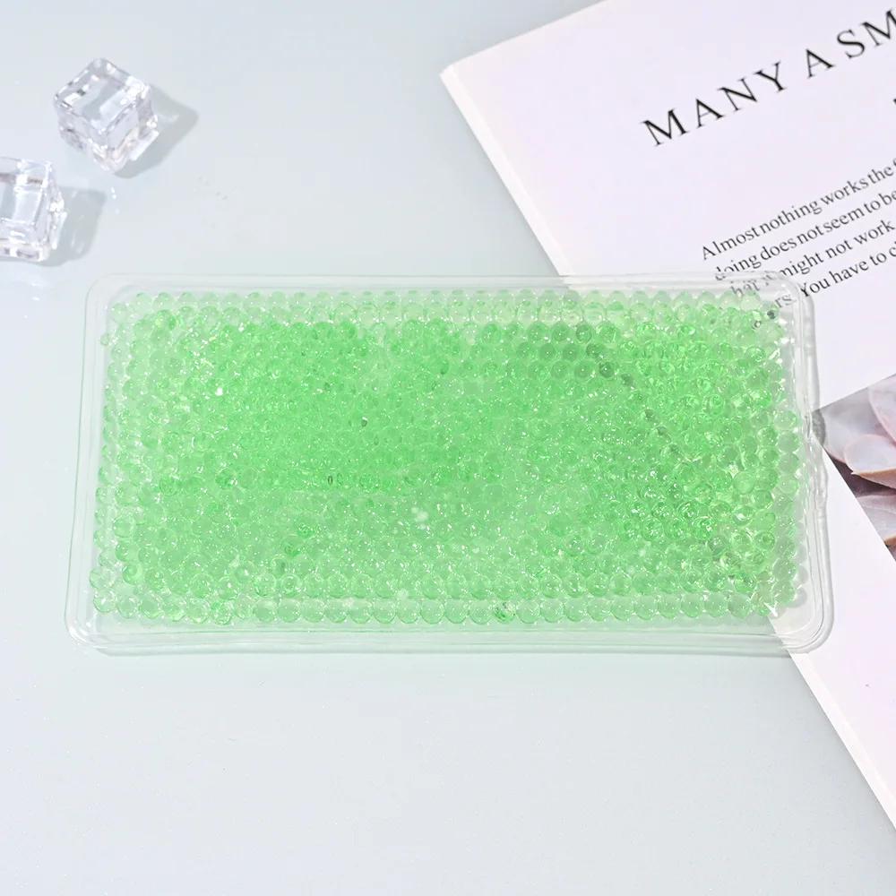 Gel Ice Packs for Injuries Reusable Soft & Flexible Hot & Cold Compress Soothing Aid for Sprains Strains Soreness