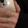 1/3 Pièces Anneaux Simples Vintage Ouverture Anneau de Doigt Réglable Pour Femmes Filles Élégant Luxe Polyvalent Ensemble d'Anneaux Bijoux Cadeaux