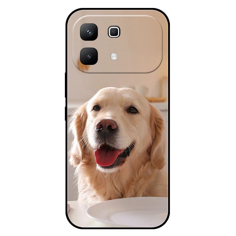 For Infinix Note 60 5G Case Cute Animal Fashion Flower Silicone Phone Case For Infinix Note60 X6879 Lens Protect Soft TPU Cover