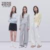 Teenie Weenie Bearnova Women's 2025 Winter Embroidered Knit Cardigan