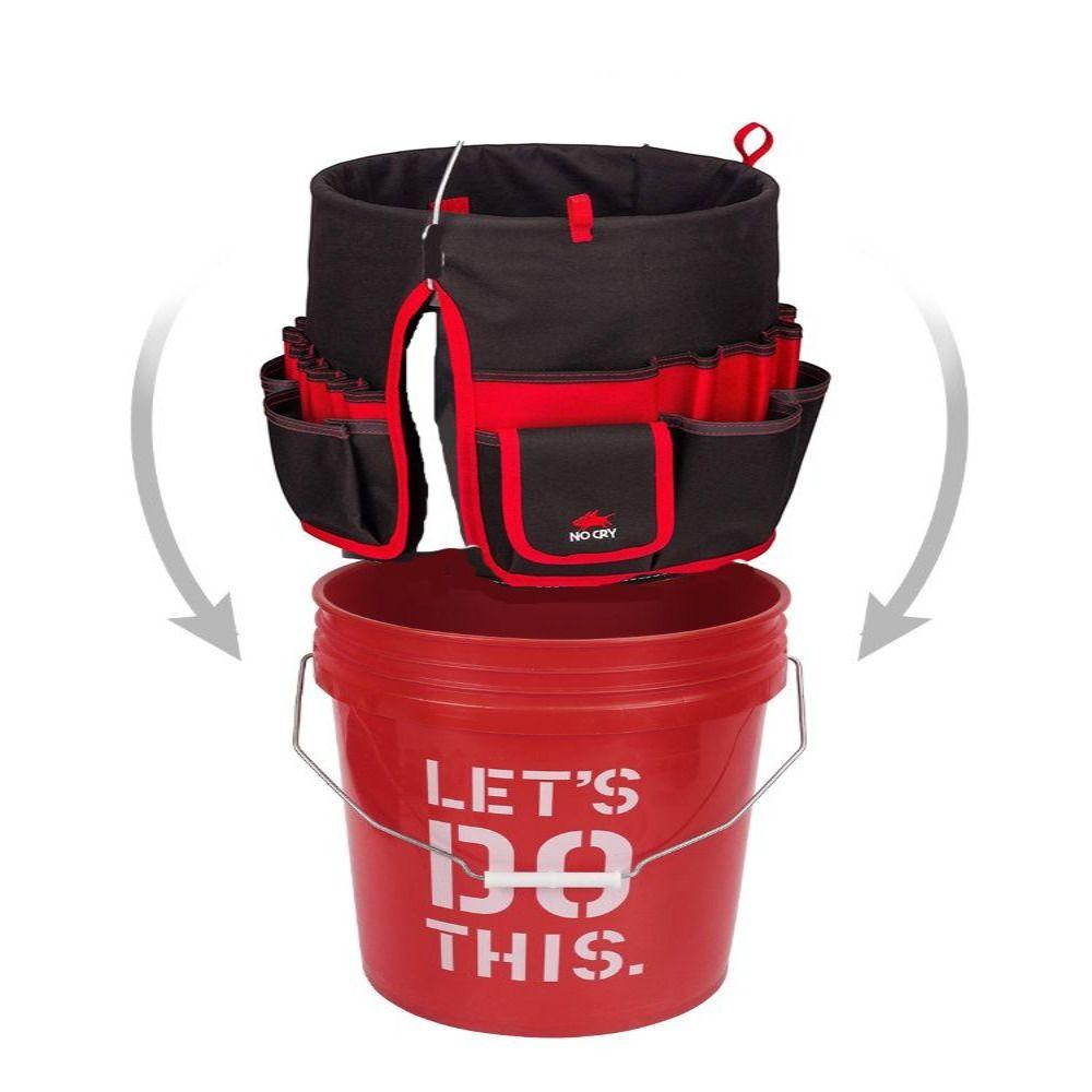 Storage Bag Gardening Tool Bag Large Capacity Planting Props Basket Bucket Organizer  Electrician