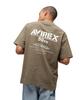 50th T-SHIRT AVIREX 50th Anniversary Short Sleeve T-Shirt Men's 2XL 310 Olive 783-5234005