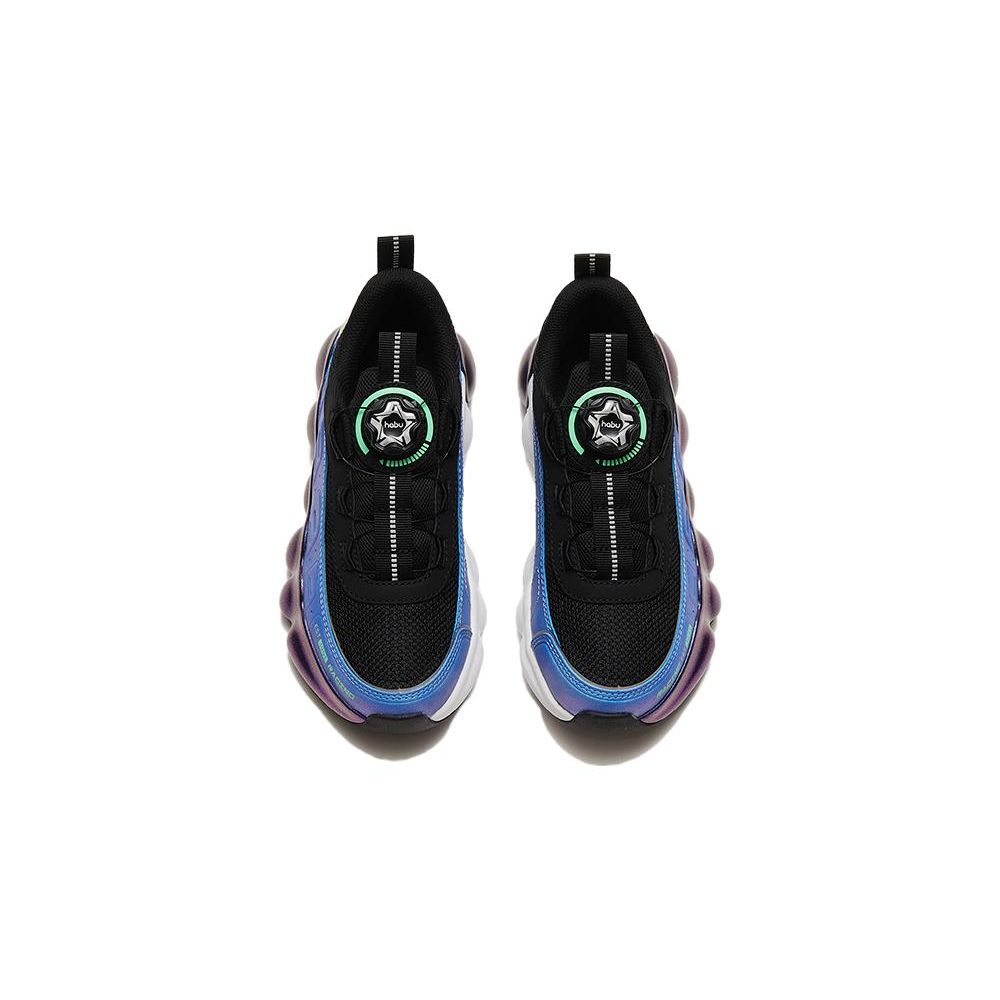 Anta Comfortable Versatile Shock Absorbing Durable Kids Casual Shoes Kids Casual Shoes Black Blue 312318813-4