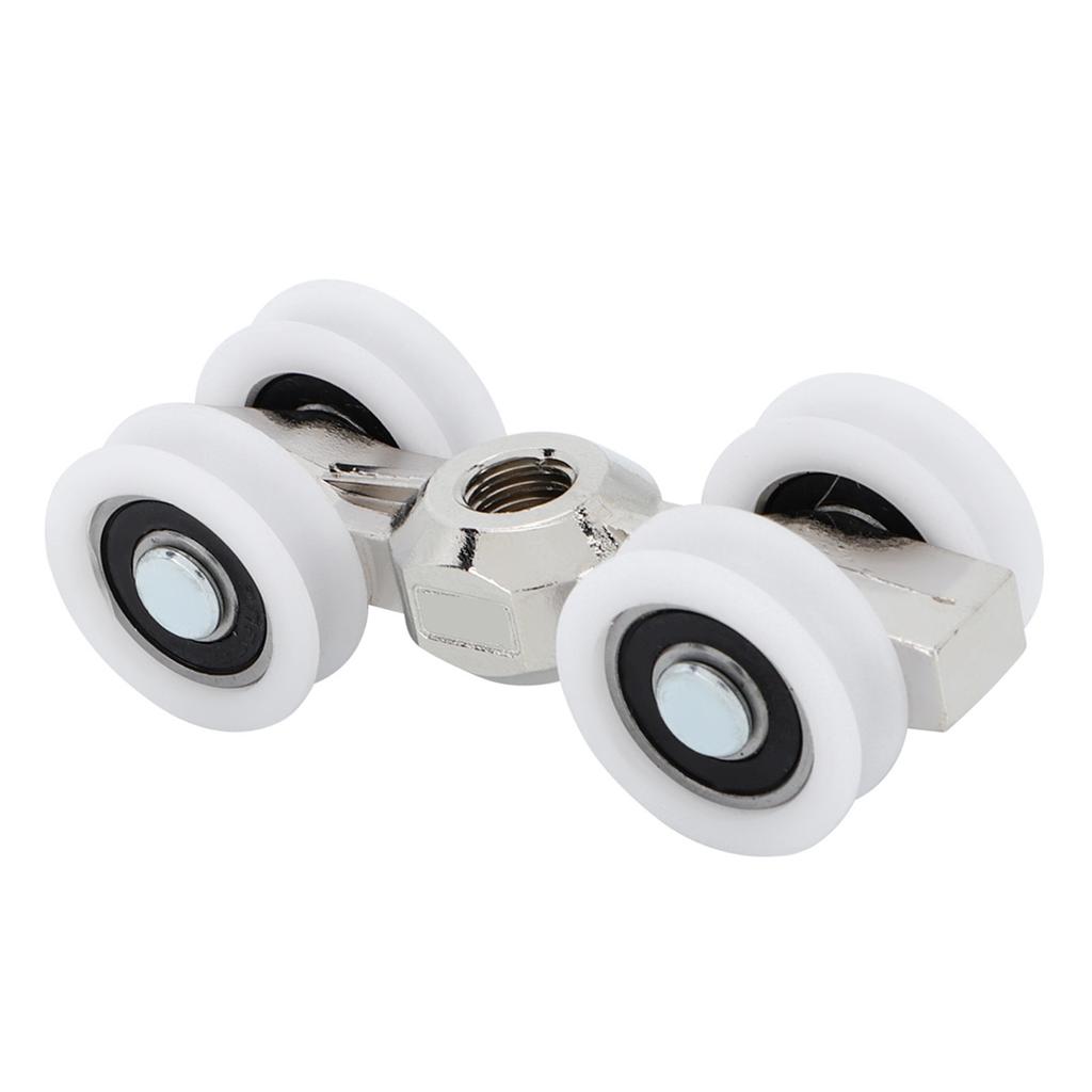 Skyvedørsrulle Skyver Overliggende Dørruller Lager 4 Hjul Hengende Hjul for Møbler