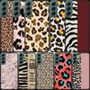 Leopard Print Pink Phone Case For Samsung Galaxy S22 S25 Ultra S21 S10 Plus S26 Edge S20 S23 S24 FE Cover Silicone Soft TPU
