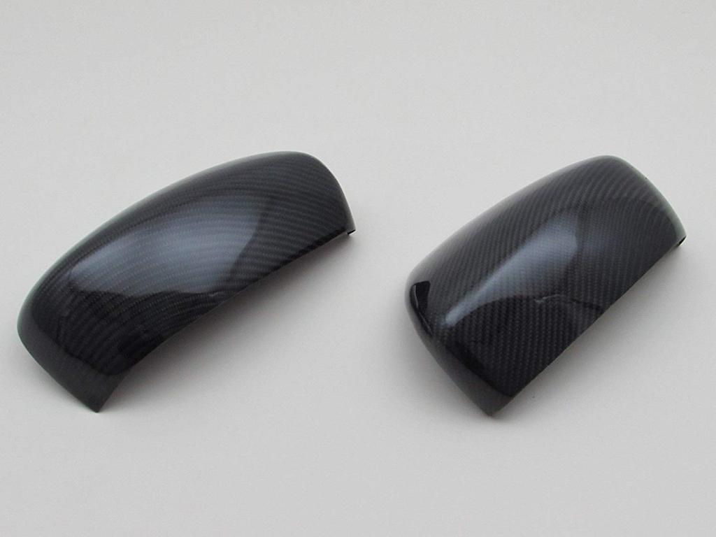 BRIGHTZ Echte Kohlefaser Außenspiegelabdeckungen für Wagon R Kompatibel mit Wagon Wagon Wagon Owl 27072 MH35S/MH55S [CAR-MIR-046] MH, MH35, MH55, H35,