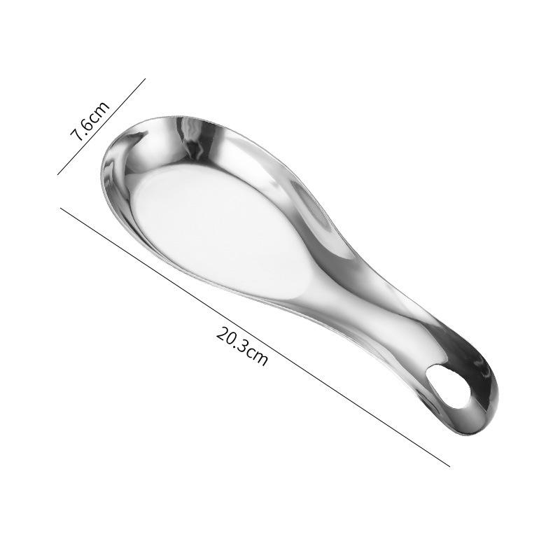 Large Stainless Steel Spoon Holder Heat-Resistant Cooking Spoon Holder Coffee Spoon Holder