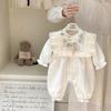 Autumn Baby Girl Chinese-Style Cotton Romper