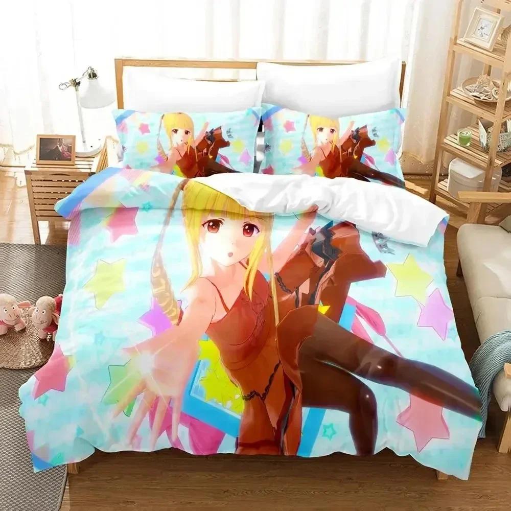 3D Anime Darwin'S Game Bedding Set Duvet Cover Bed Set Quilt Cover Pillowcase Comforter King Queen Size Boys Adult Bedding Set