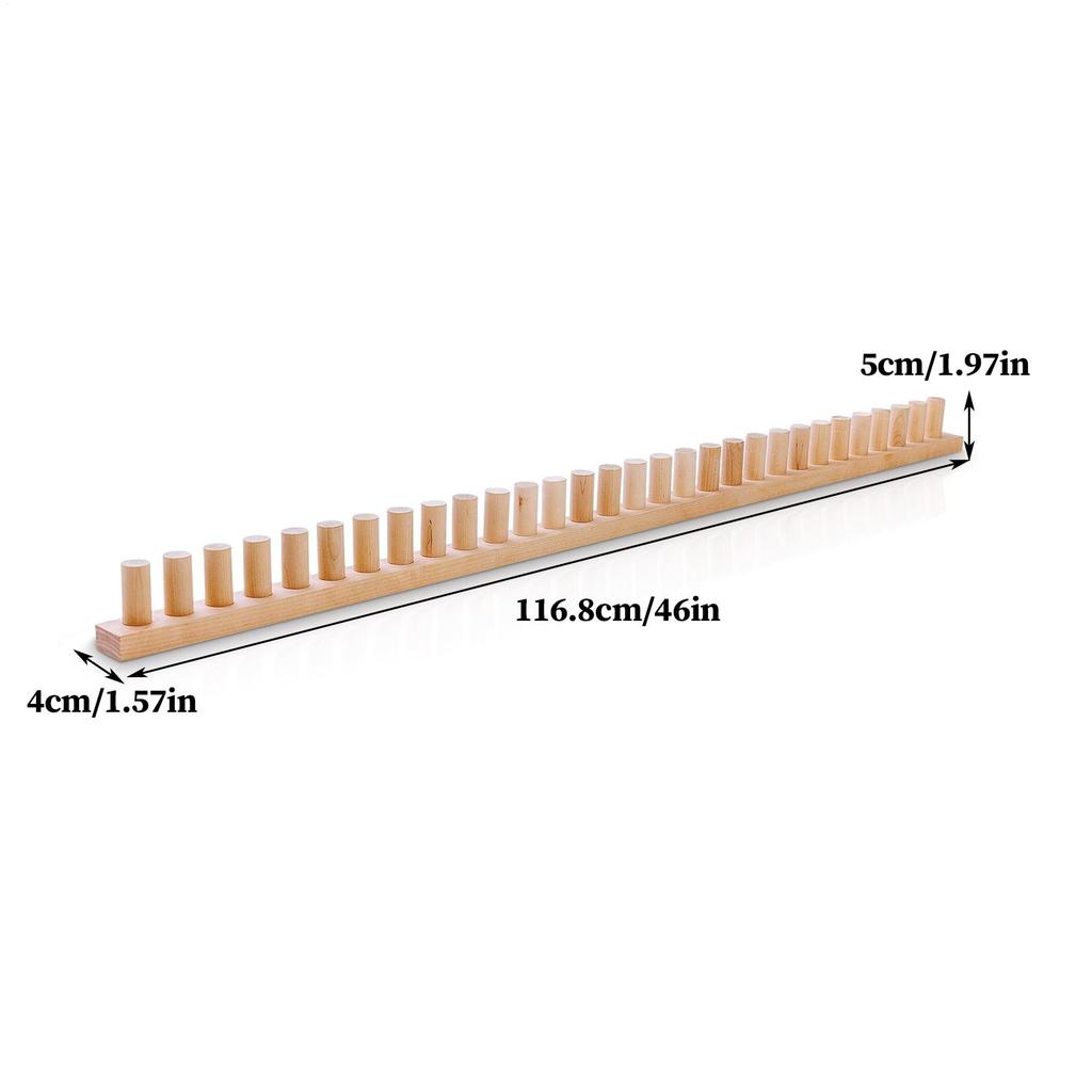 Wooden Knitting Frame adjustable size hand knitting set Hand Knitting Boards With No Needles Required for knitting Throw blanket