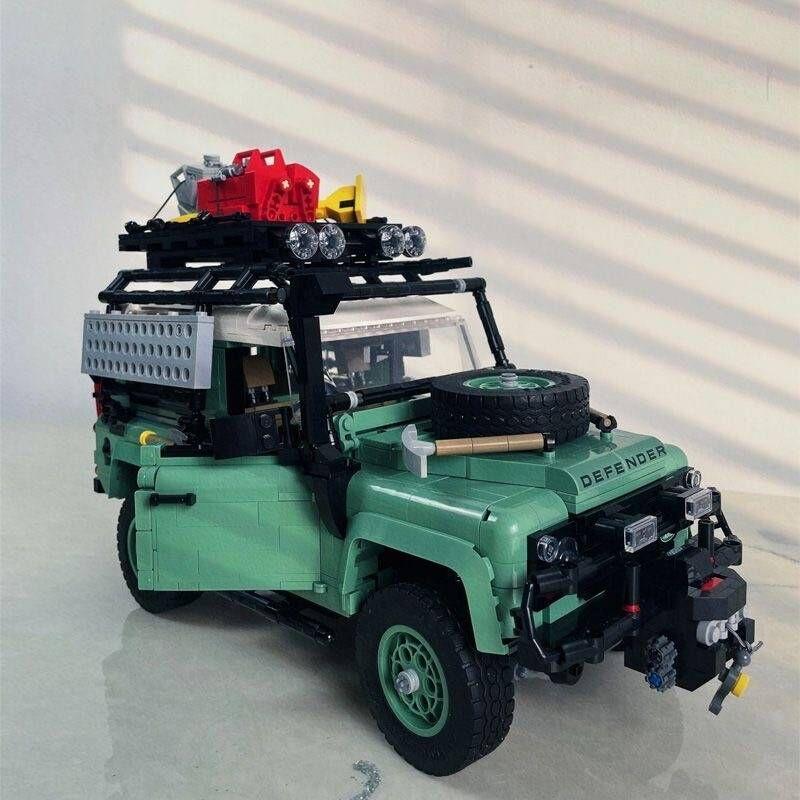 2339parts High-tech Car Lands SUV Rover Defender 90 Compatible Bricks Model Buiding Project for Adults Toy Vehicles Models
