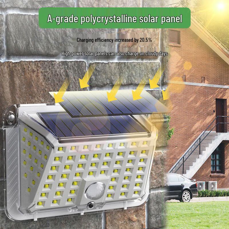 UOSU Solar Outdoor Motion Sensor Wall Light