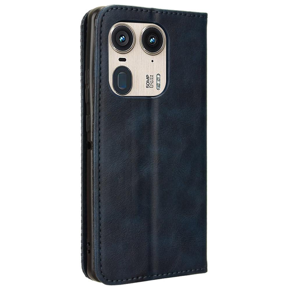 For Motorola Edge 50 Ultra 5G/Moto X50 Ultra 5G Case Retro Leather Phone Wallet Cover