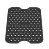 2 Sets Kitchen Fryer Silicone Basket and Mat Reusable Non Stick Rectangular   Oven Accessories for   DZ201 Foodi 8QT
