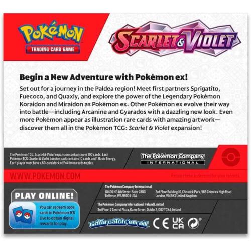 Pokemon Scarlet & Violet Sleeve Booster