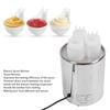 Electric Sauce Heater Stainless Steel 30-100 Degree Centigrade Electric Cheese Warmer Thick Water Bath Heating for Chocolate