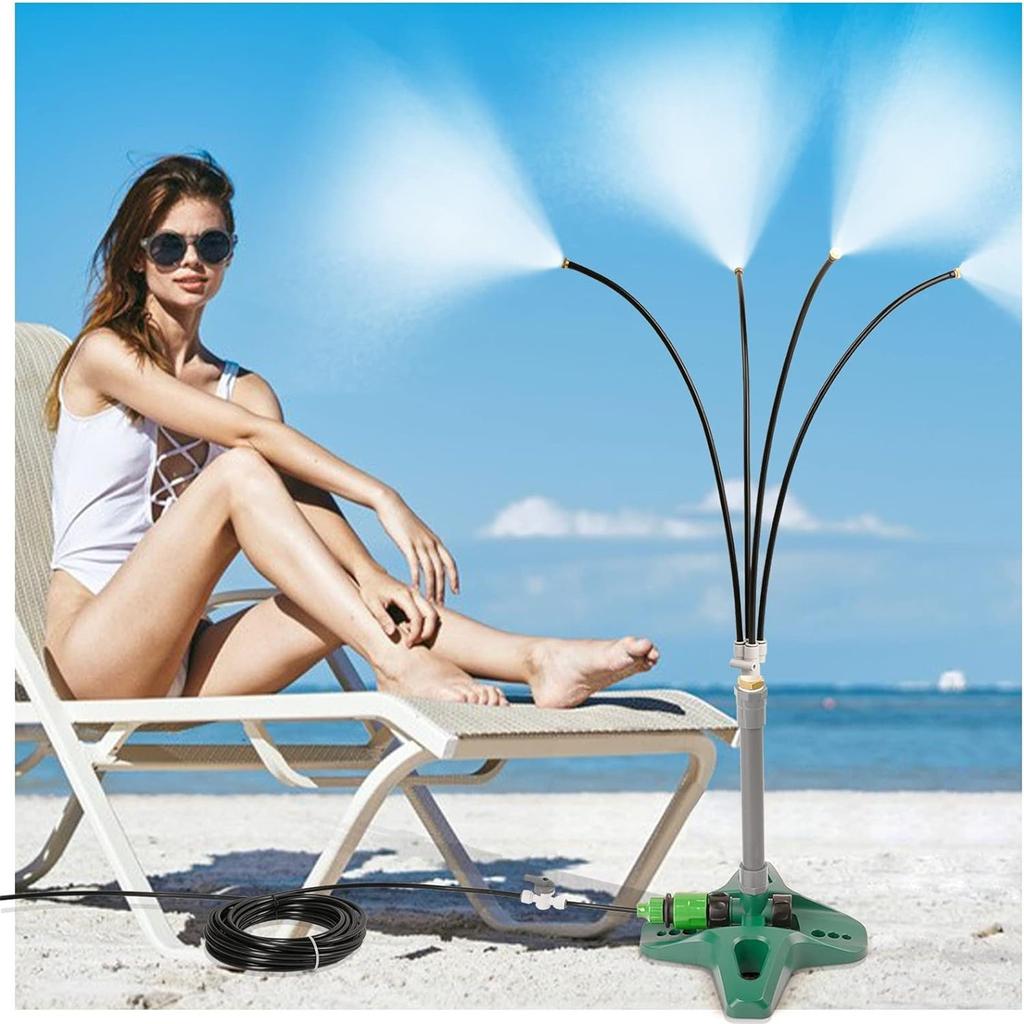 Outdoor Patio Stand Sprayer, Portable Sprayer For Patio , Garden Watering, Pet , Kids Splashing