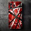 Eddie Van Halen Graphic Guitar Soft Phone Case for iPhone 16 16E 17 Air 15 Pro Max 14 Plus 13 Mini 11 12 7 Black Cover Back Shel